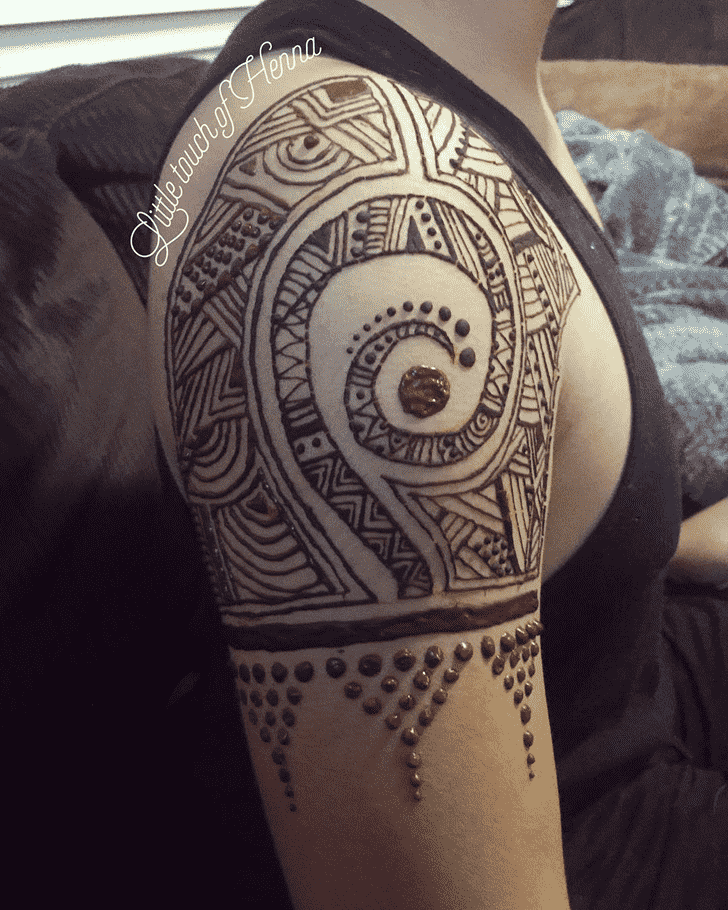 Ideal Groom Henna Design