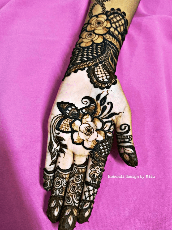 Magnetic Gujarati Henna Design