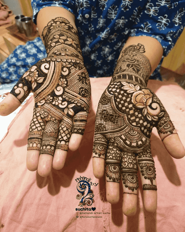 Arm Gujranwala Henna Design