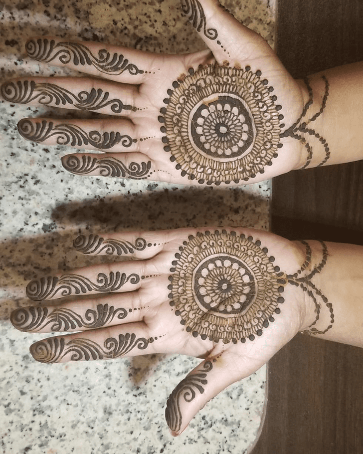 Magnificent Gulf Henna Design