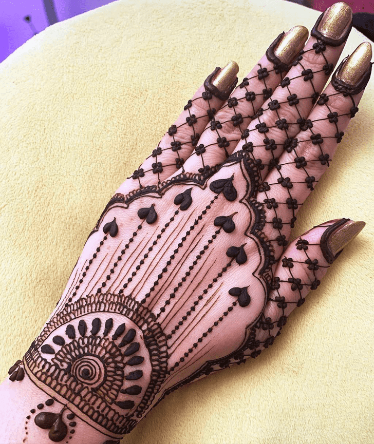 Alluring Gulmarg Henna Design