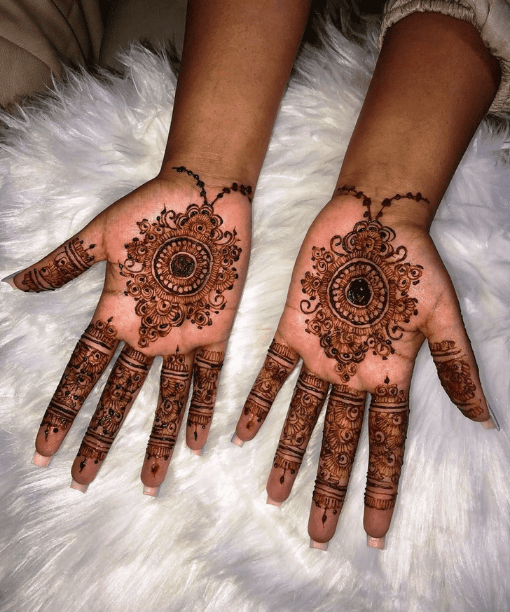 Beauteous Gulmarg Henna Design