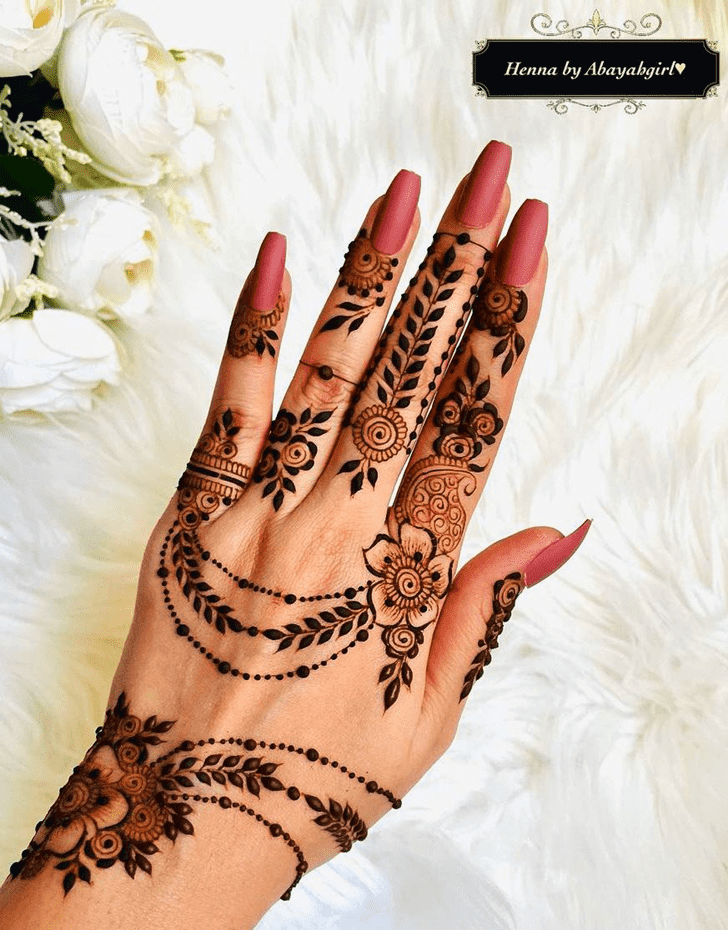 Mesmeric Gulmarg Henna Design
