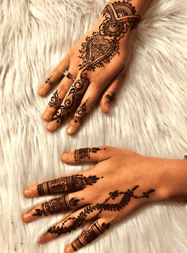 Appealing Gurgaon Henna Design