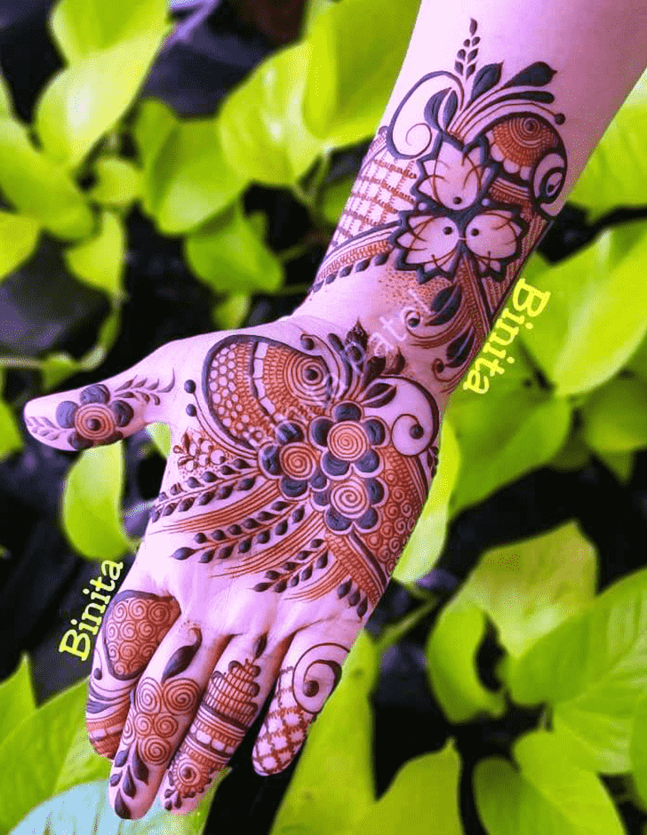 Charming Gurugram Henna Design