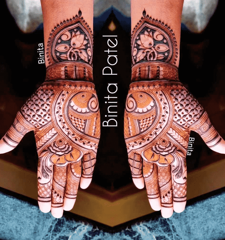 Arm Gurugram Henna Design