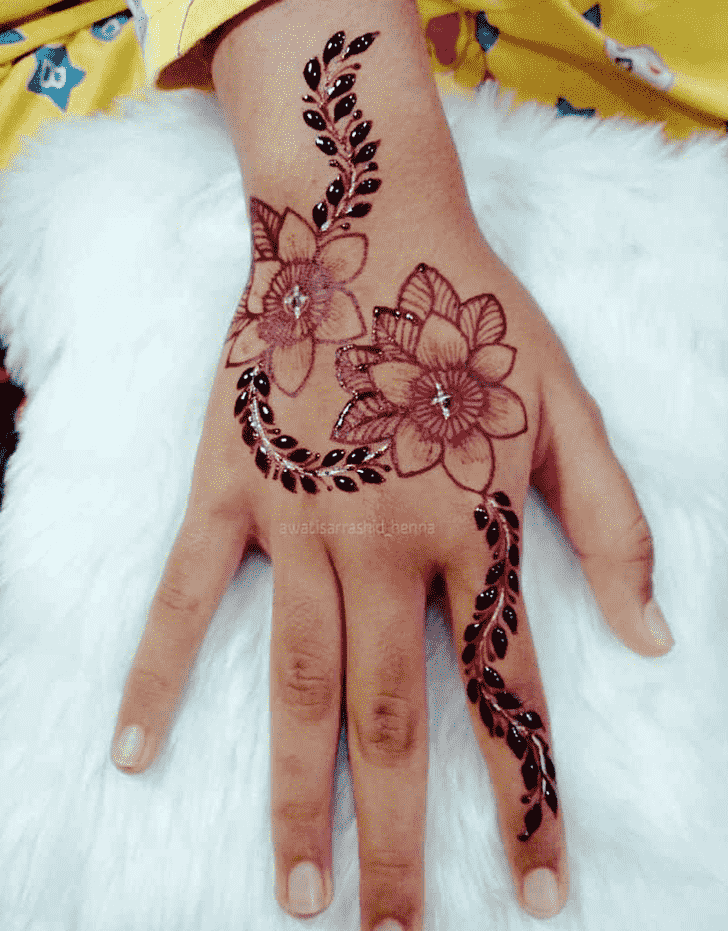 Delightful Gurugram Henna Design