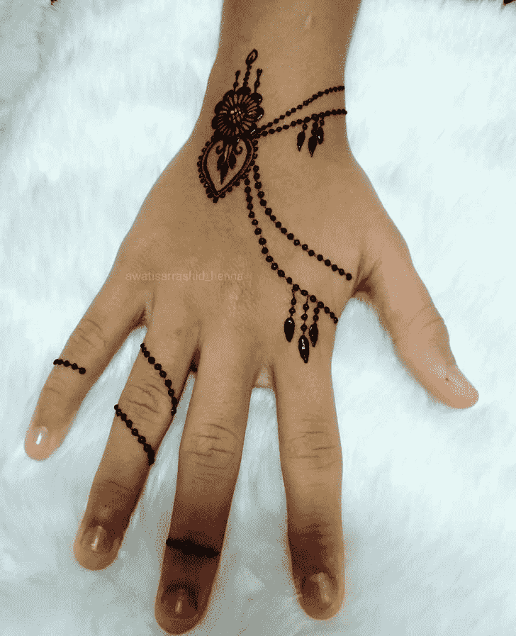 Pleasing Gurugram Henna Design