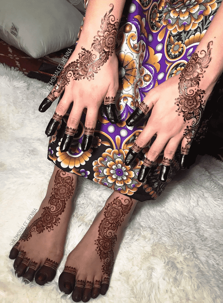Angelic Guwahati Henna Design