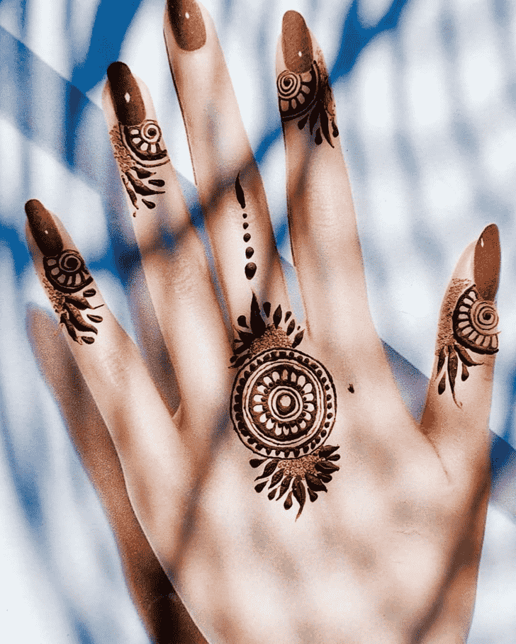 Awesome Hand Henna Design