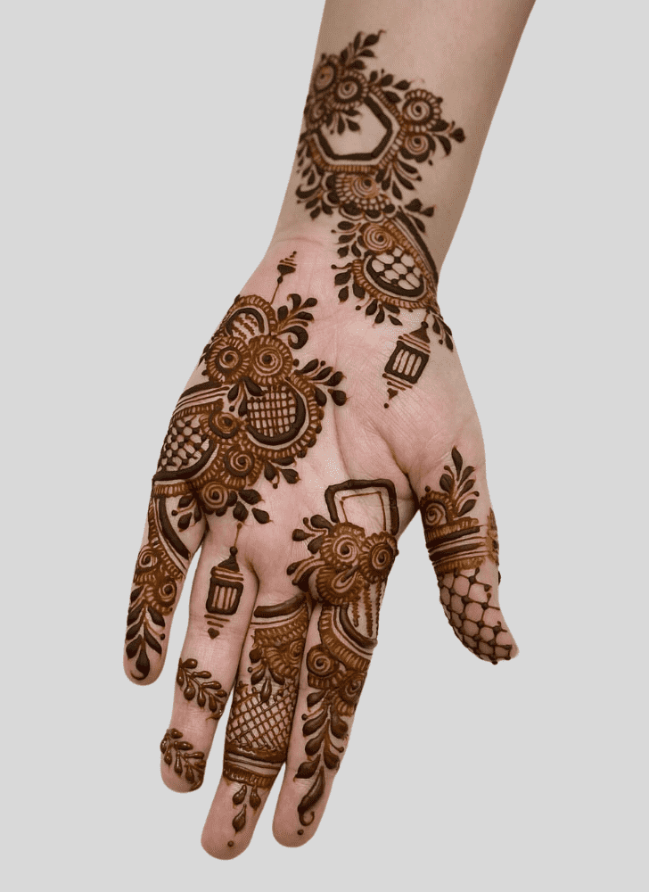 Adorable Hariyali Teej 2023 Henna Design