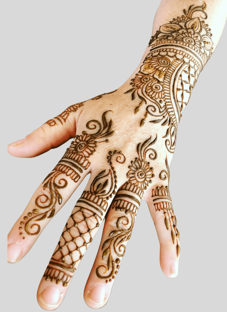 Alluring Hariyali Teej 2023 Henna Design