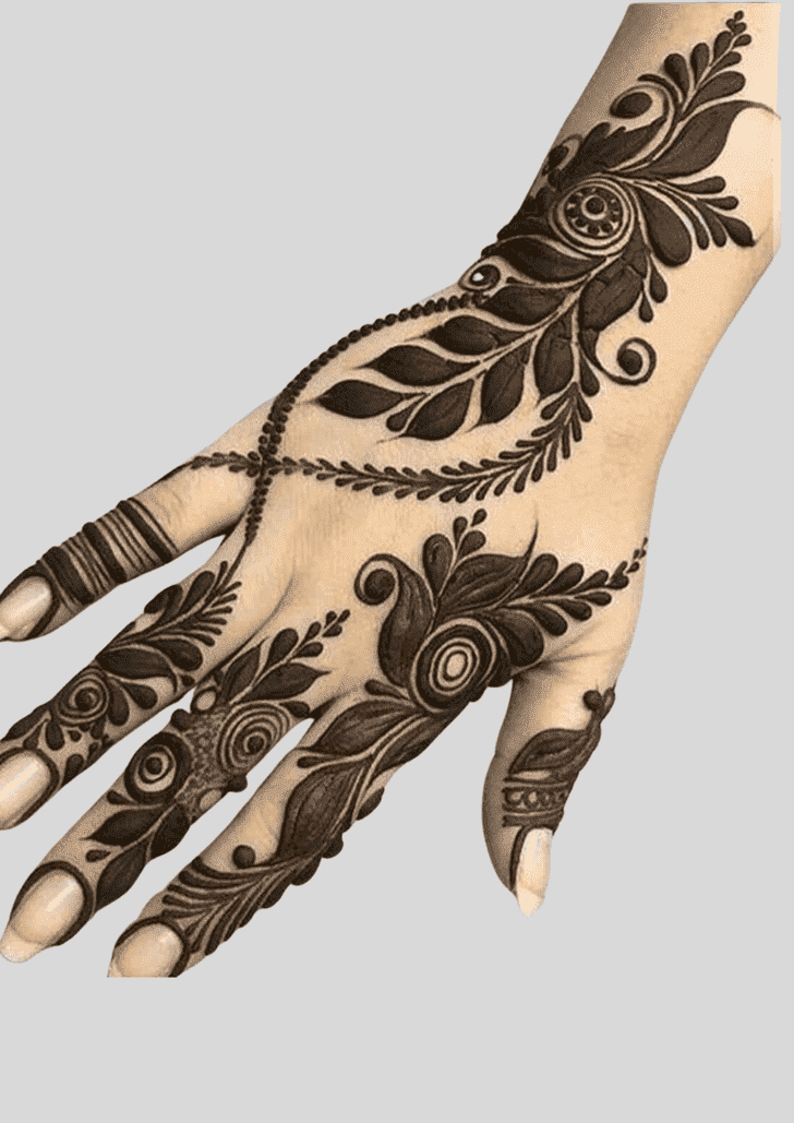 Dazzling Hariyali Teej 2023 Henna Design