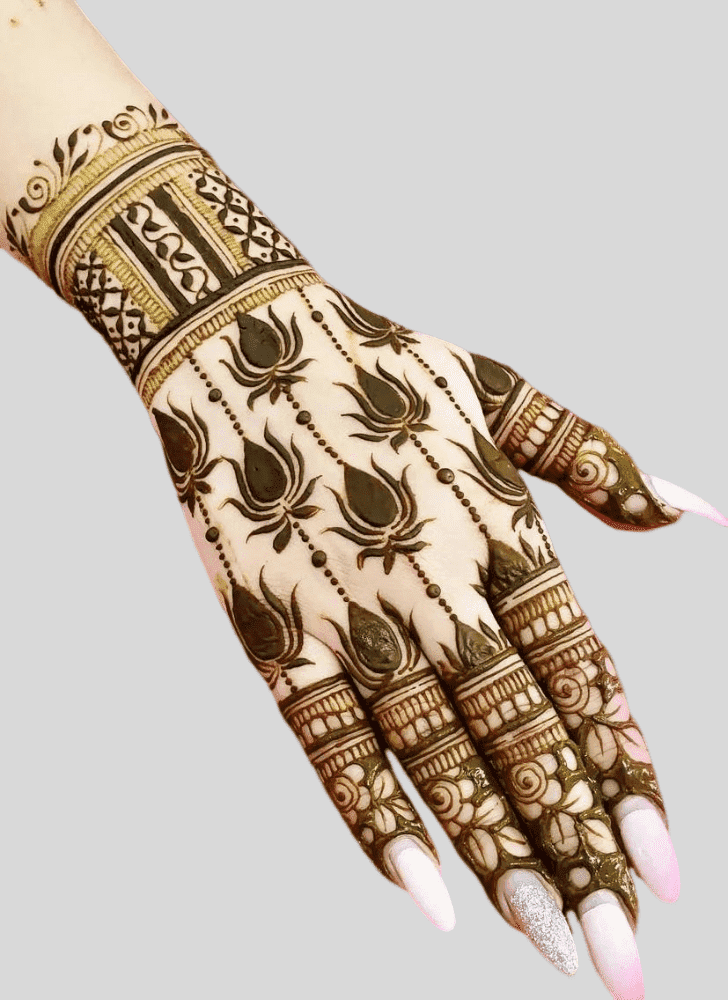 Delightful Hariyali Teej 2023 Henna Design
