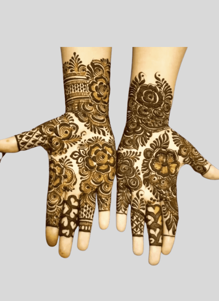 Enticing Hariyali Teej 2023 Henna Design