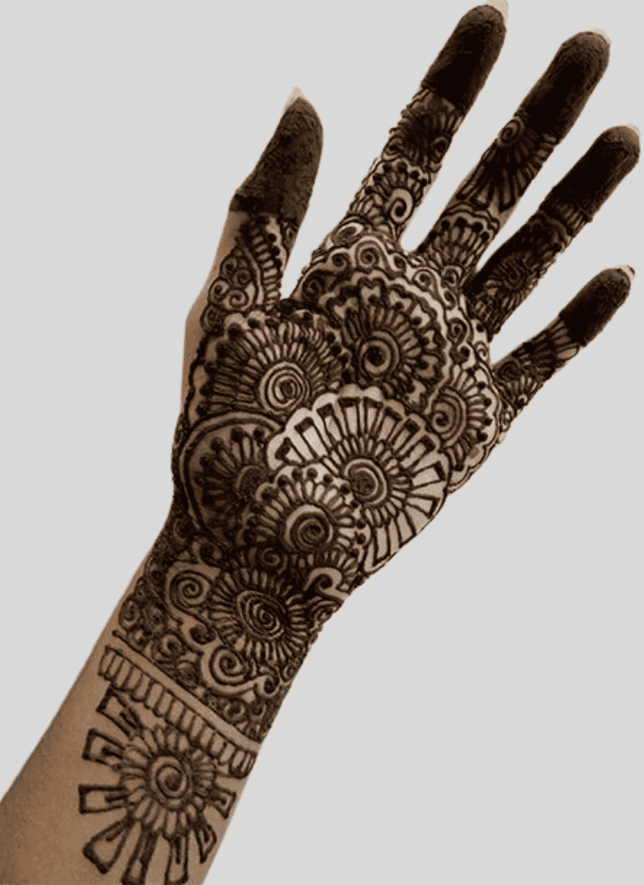 Fair Hariyali Teej 2023 Henna Design
