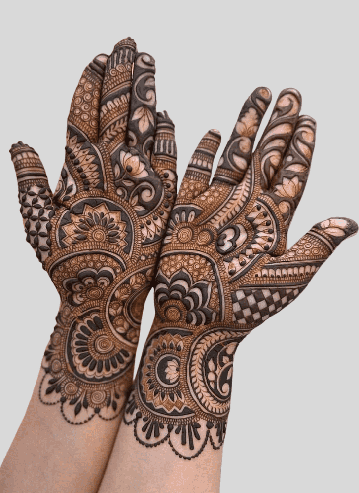 Fascinating Hariyali Teej 2023 Henna Design