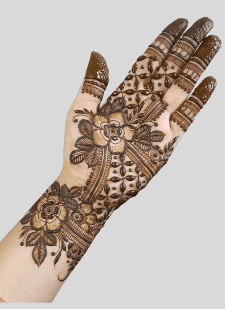 Fine Hariyali Teej 2023 Henna Design
