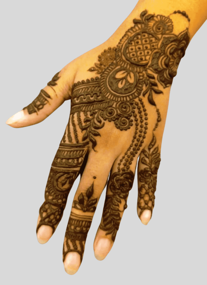 Ideal Hariyali Teej 2023 Henna Design