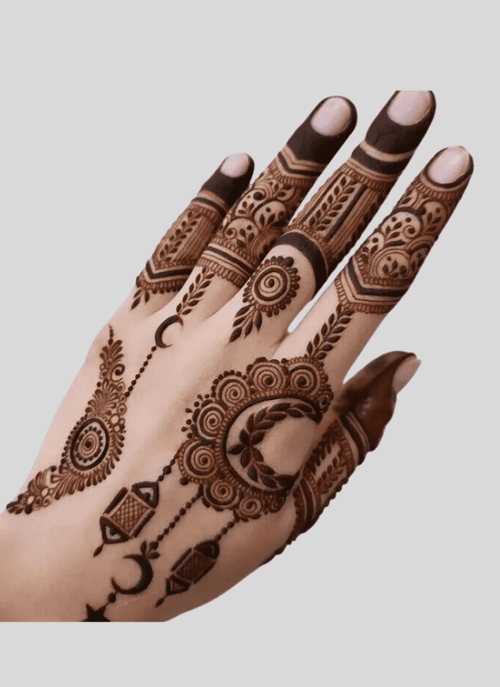 Pretty Hariyali Teej 2023 Henna Design