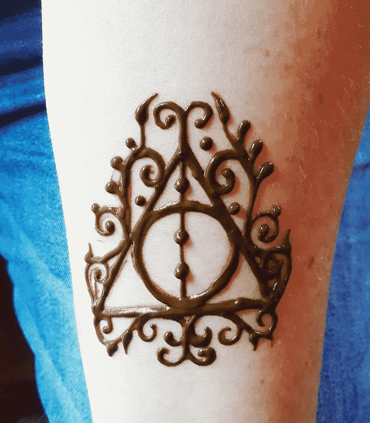 Bewitching Harry Potter Henna Design