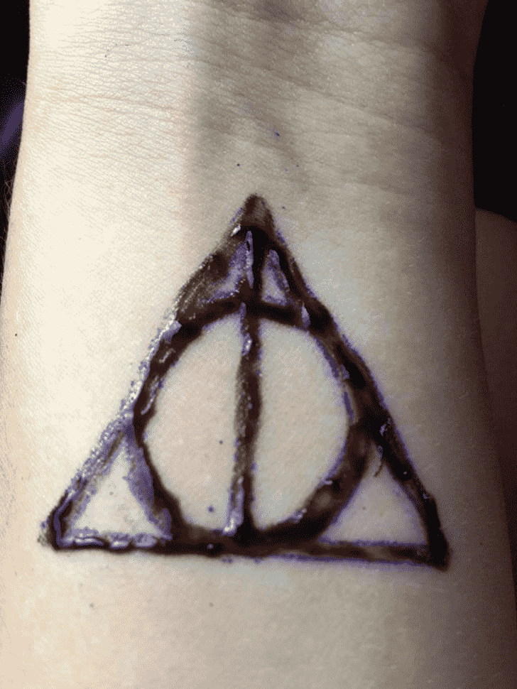 Nice Harry Potter Henna Design