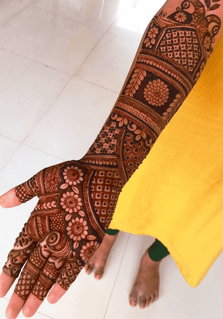 Ravishing Heavy Henna Design