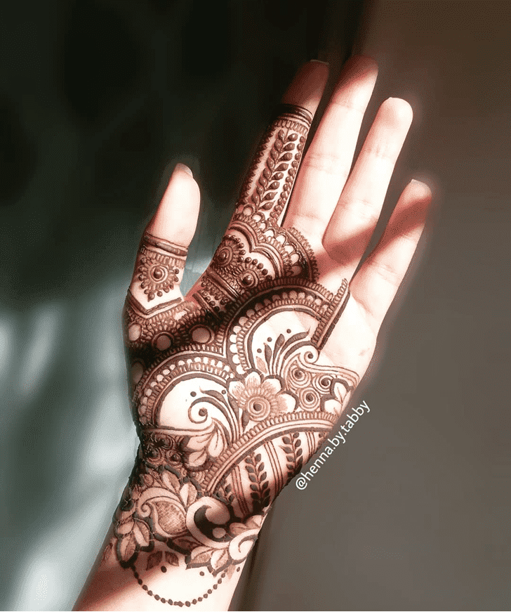 Enthralling Henna Design
