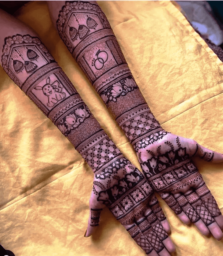 Classy Henna Modern Bride Henna Design