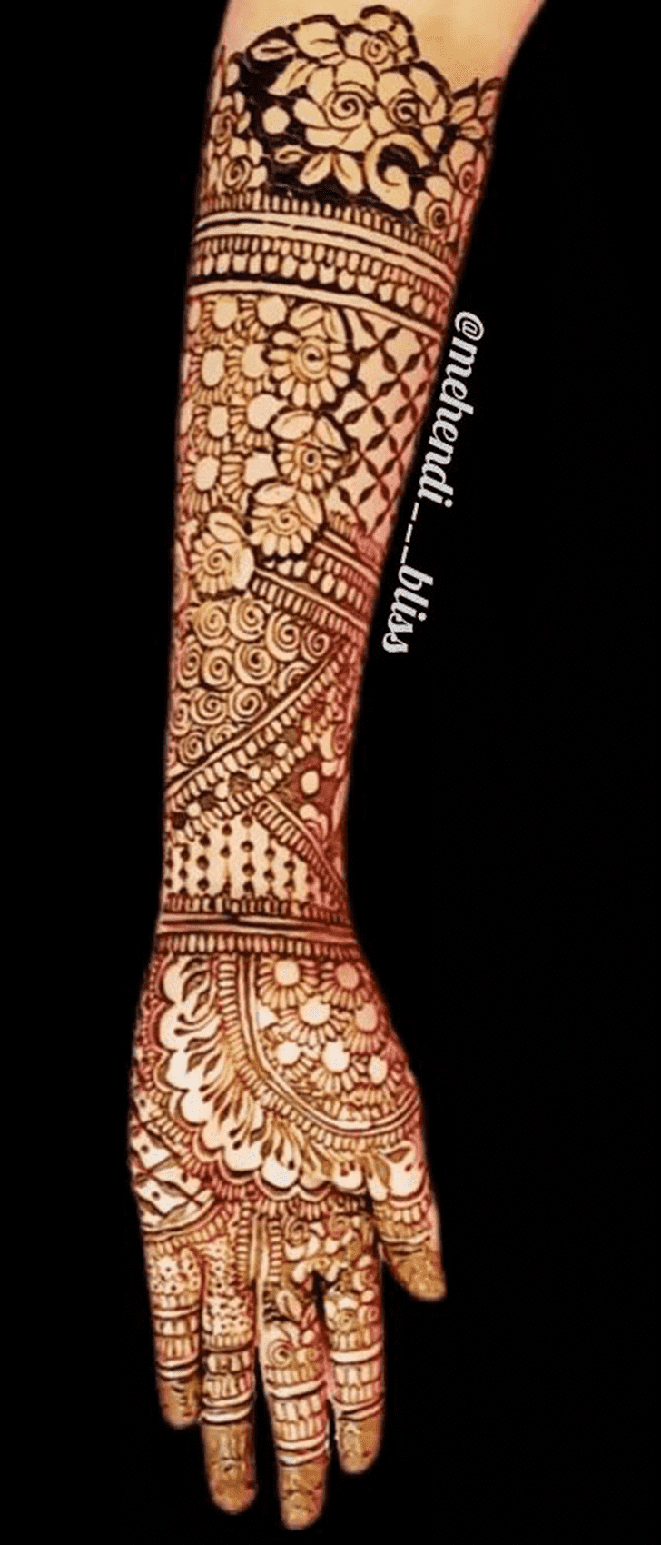 Arm Henna Modern Bride Henna Design
