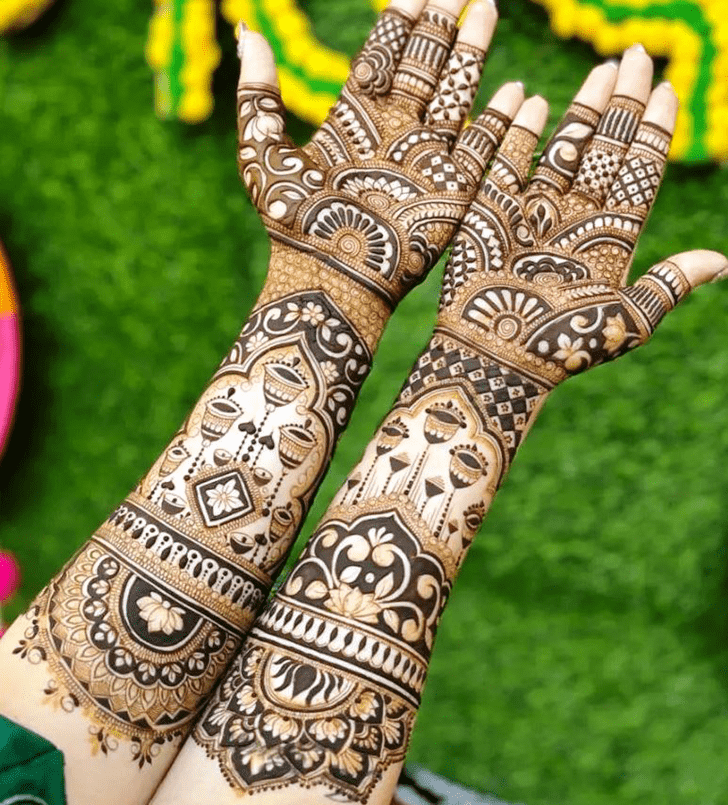 Excellent Henna Modern Bride Henna Design