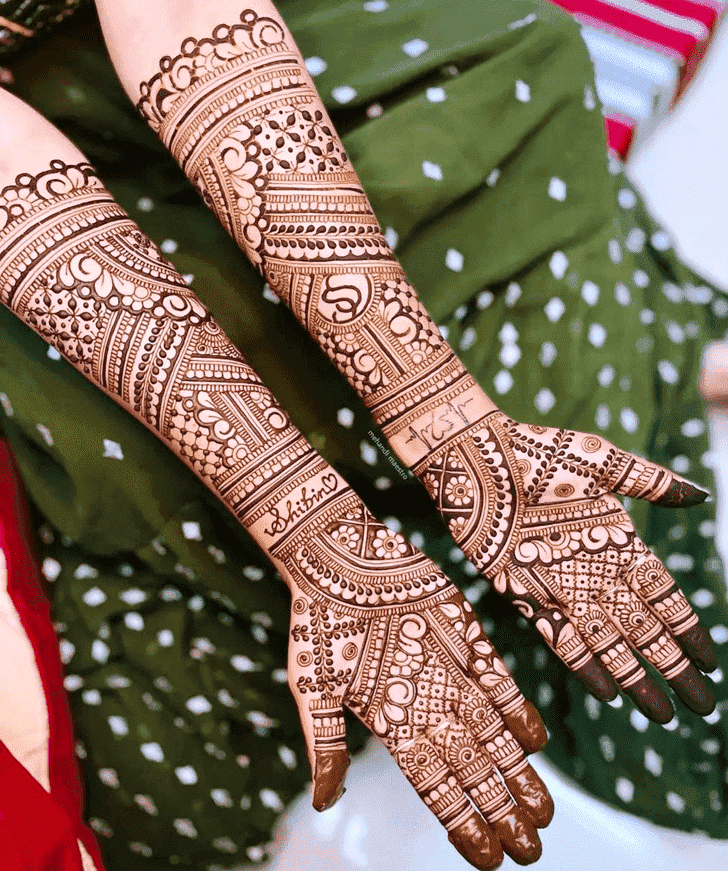 Awesome Henna Modern Bride Henna Design