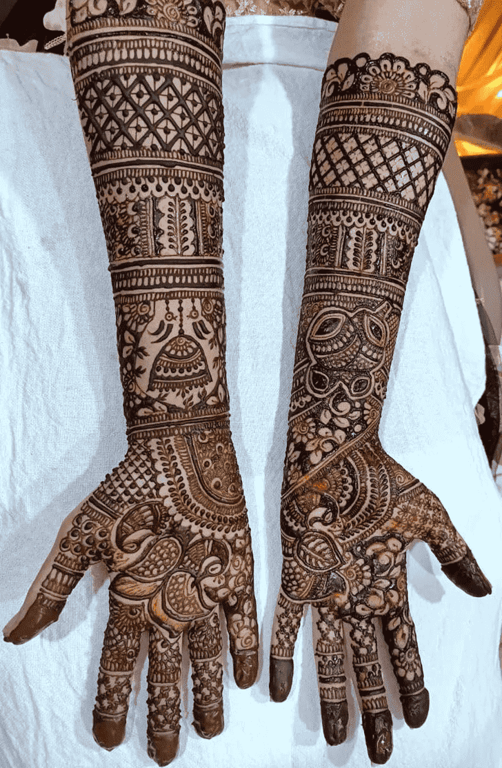 Ravishing Henna Modern Bride Henna Design