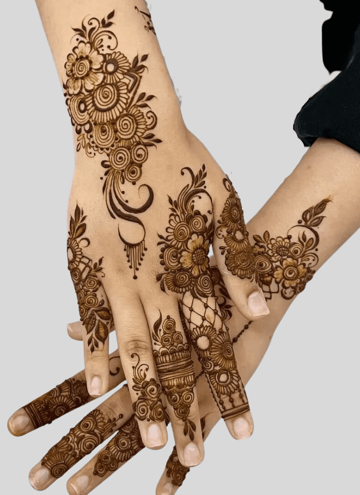 Arm Hong Kong Henna Design
