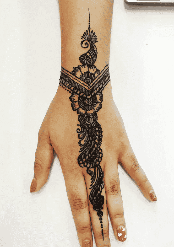 Pleasing Houston Henna Design