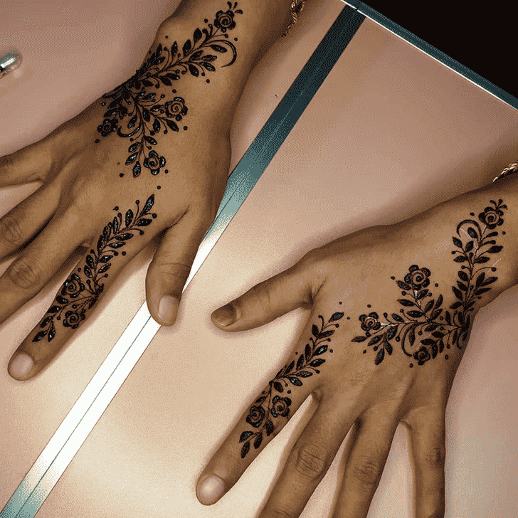 Dazzling Hyderabad Henna Design