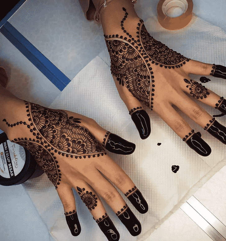 Arm Hyderabad Henna Design