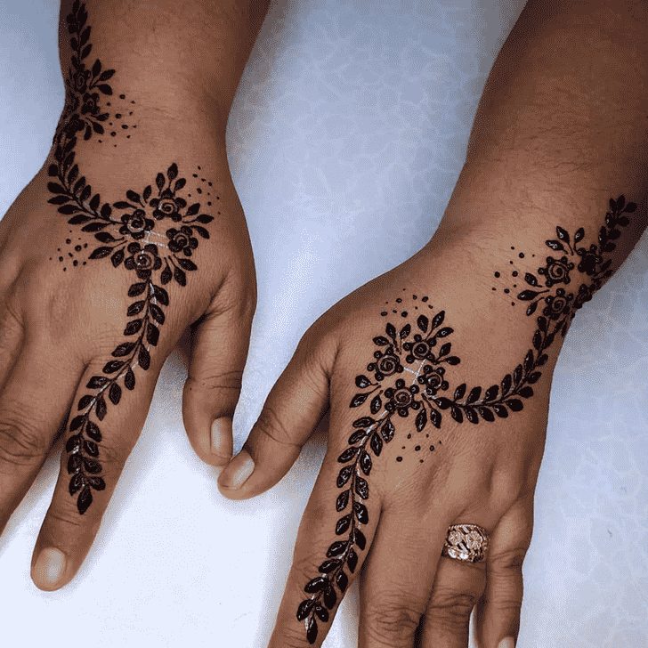 Enticing Hyderabad Henna Design