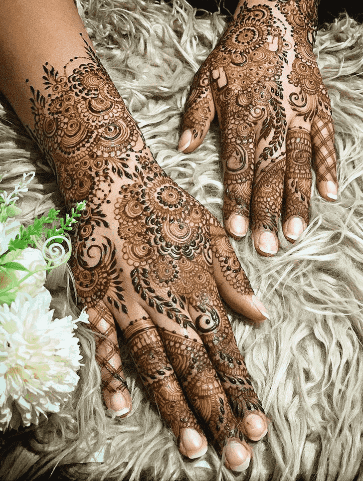 Marvelous Hyderabad Henna Design