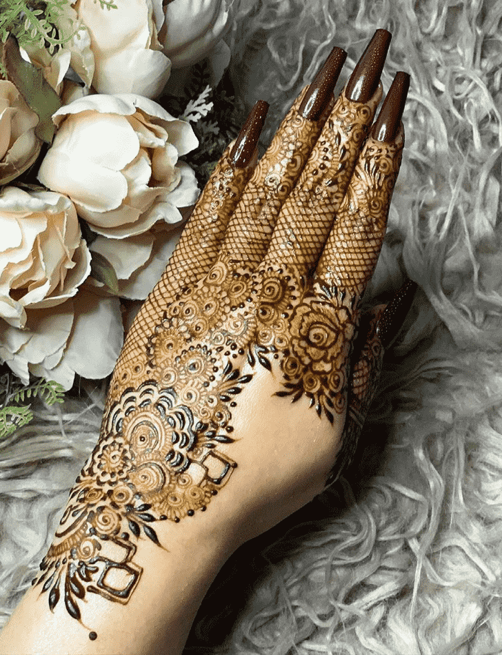 Ravishing Hyderabad Henna Design