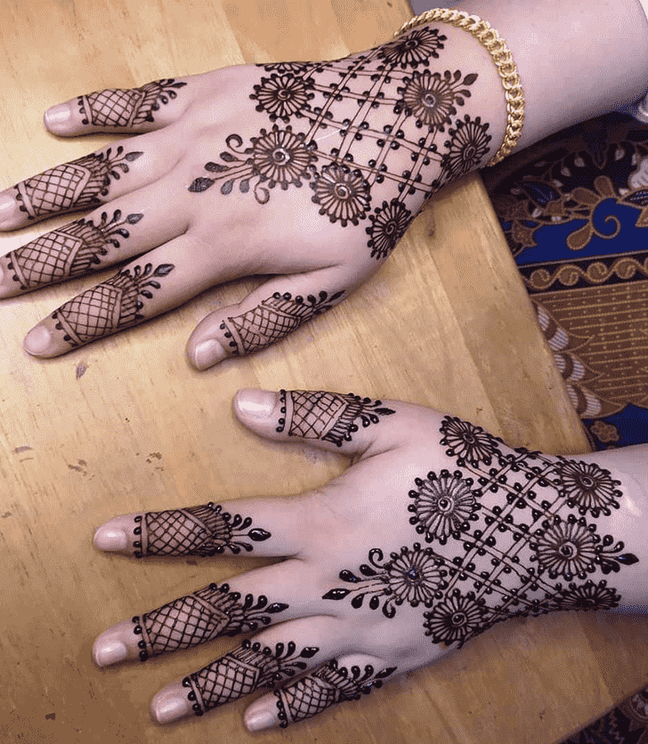 Slightly Hyderabad Henna Design