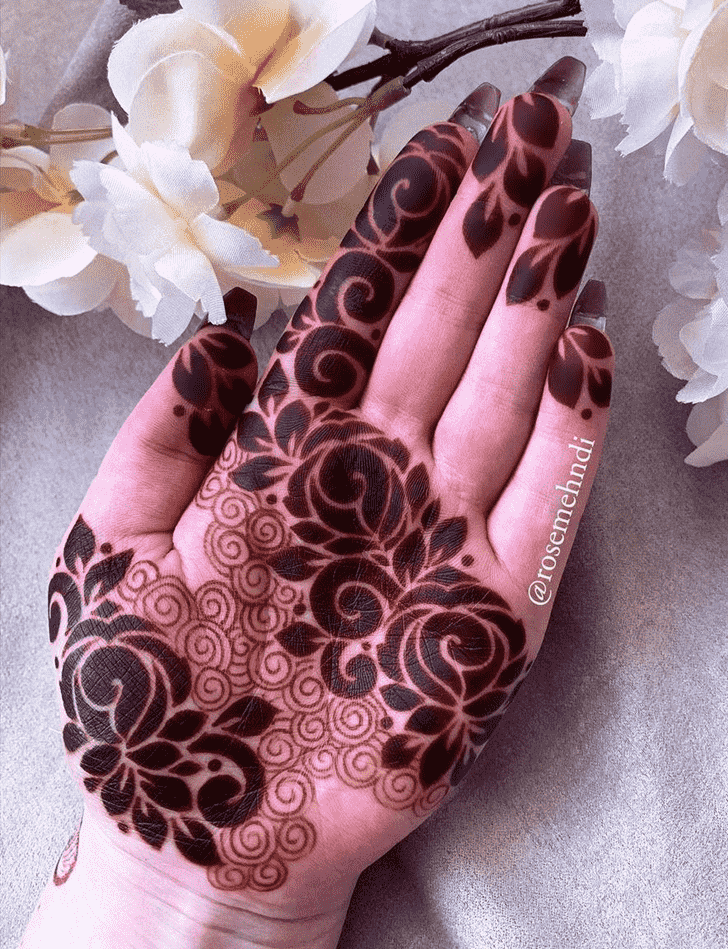 Marvelous Illinois Henna Design