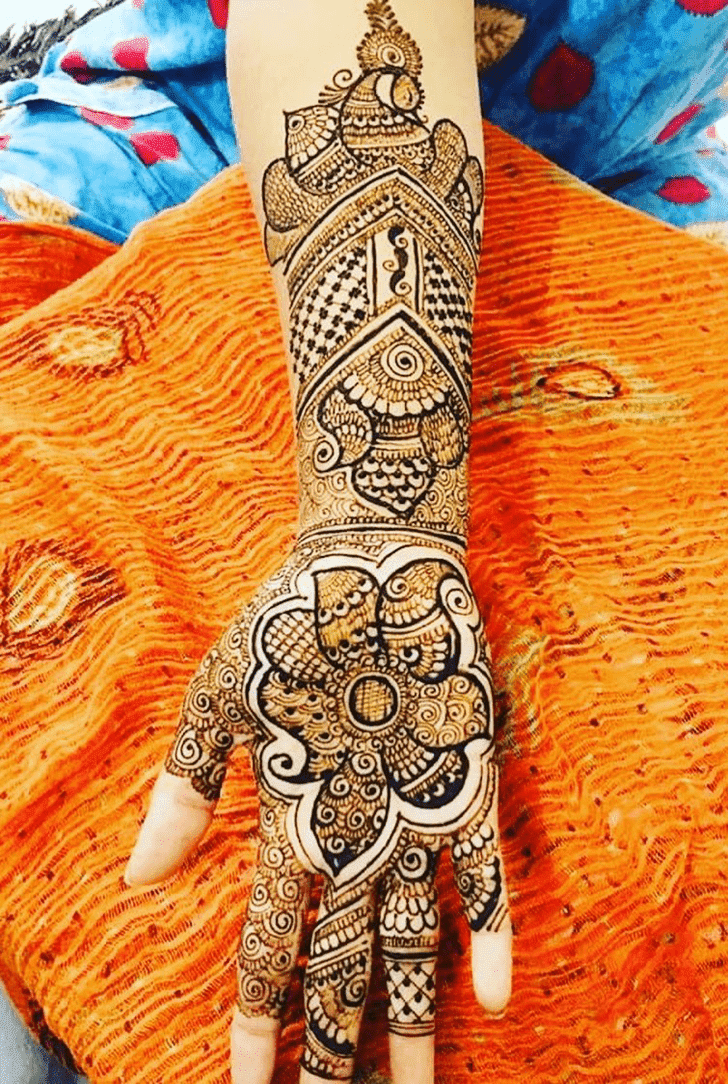 Appealing Independence Day Henna Design