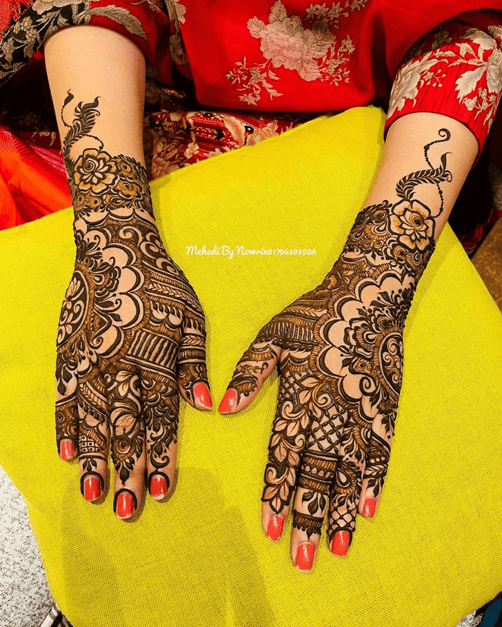 Fetching Independence Day Henna Design