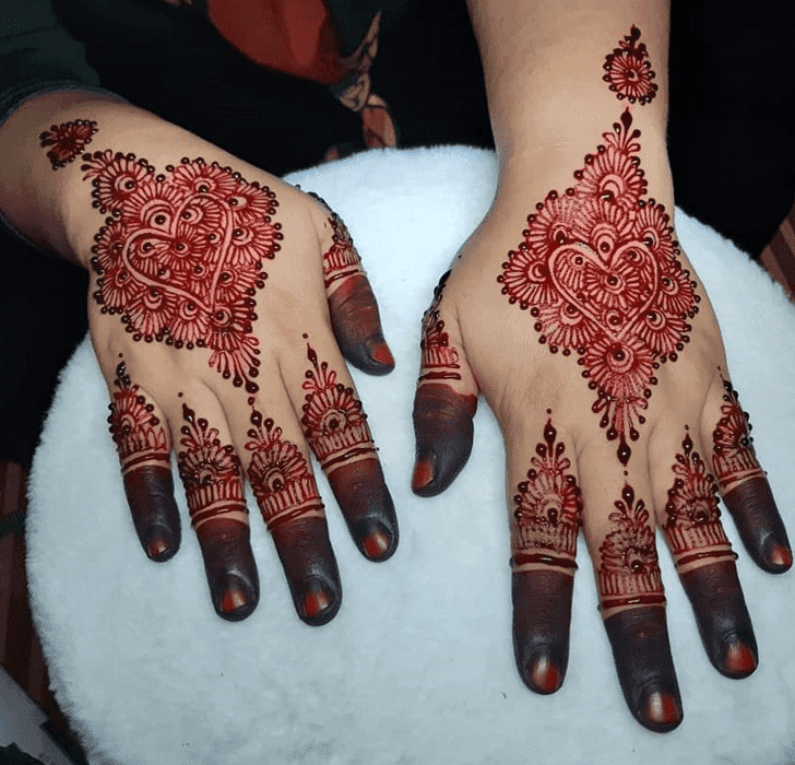 Marvelous Independence Day Henna Design