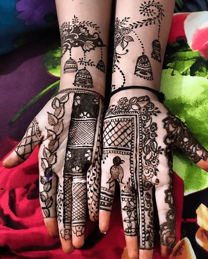 Stunning Independence Day Henna Design