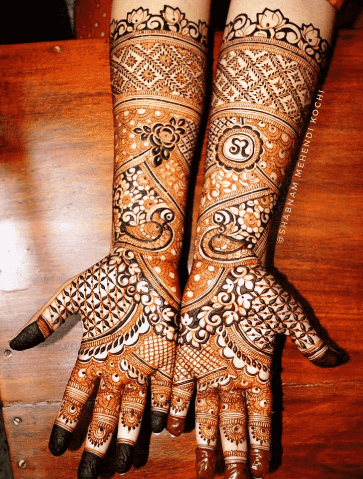 Classy Indian Henna design