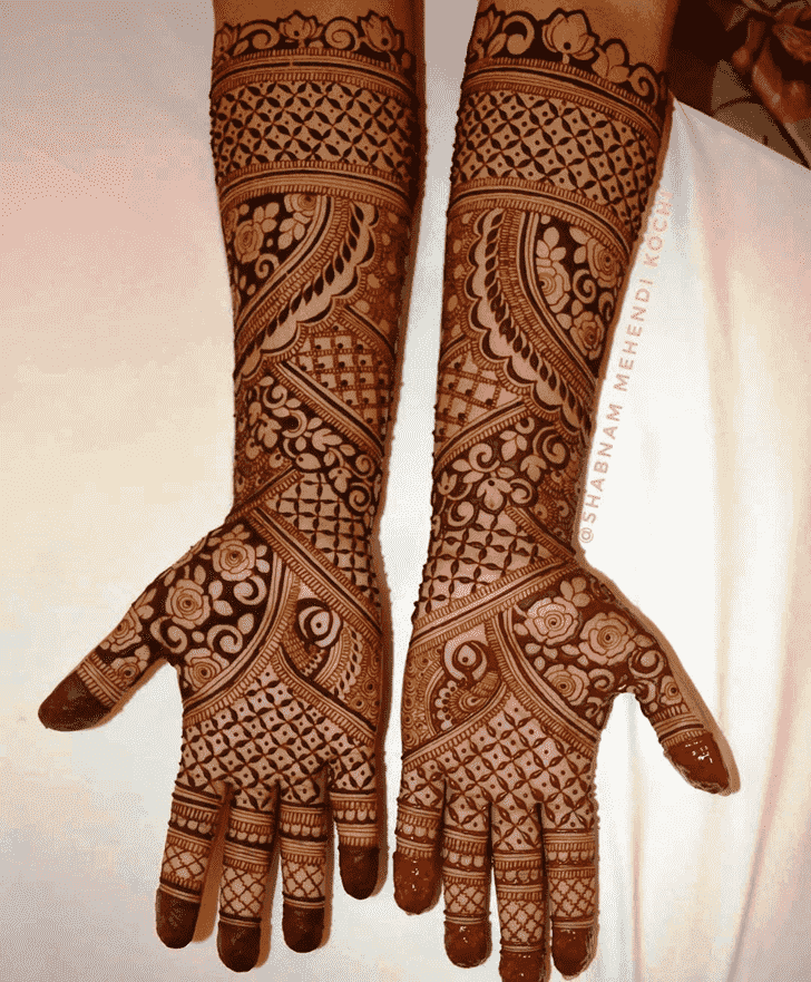 Enticing Indian Henna design