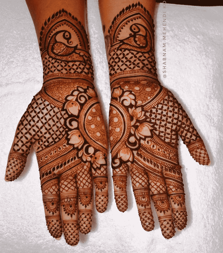 Excellent Indian Henna design