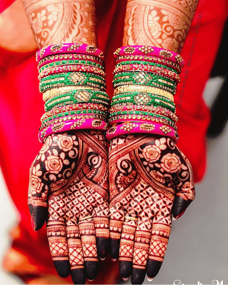 Fair Indian Henna design